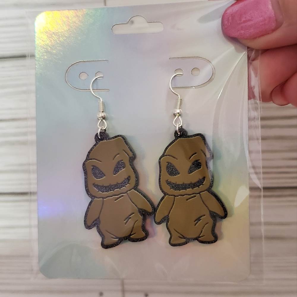 Halloween Earrings Glittery